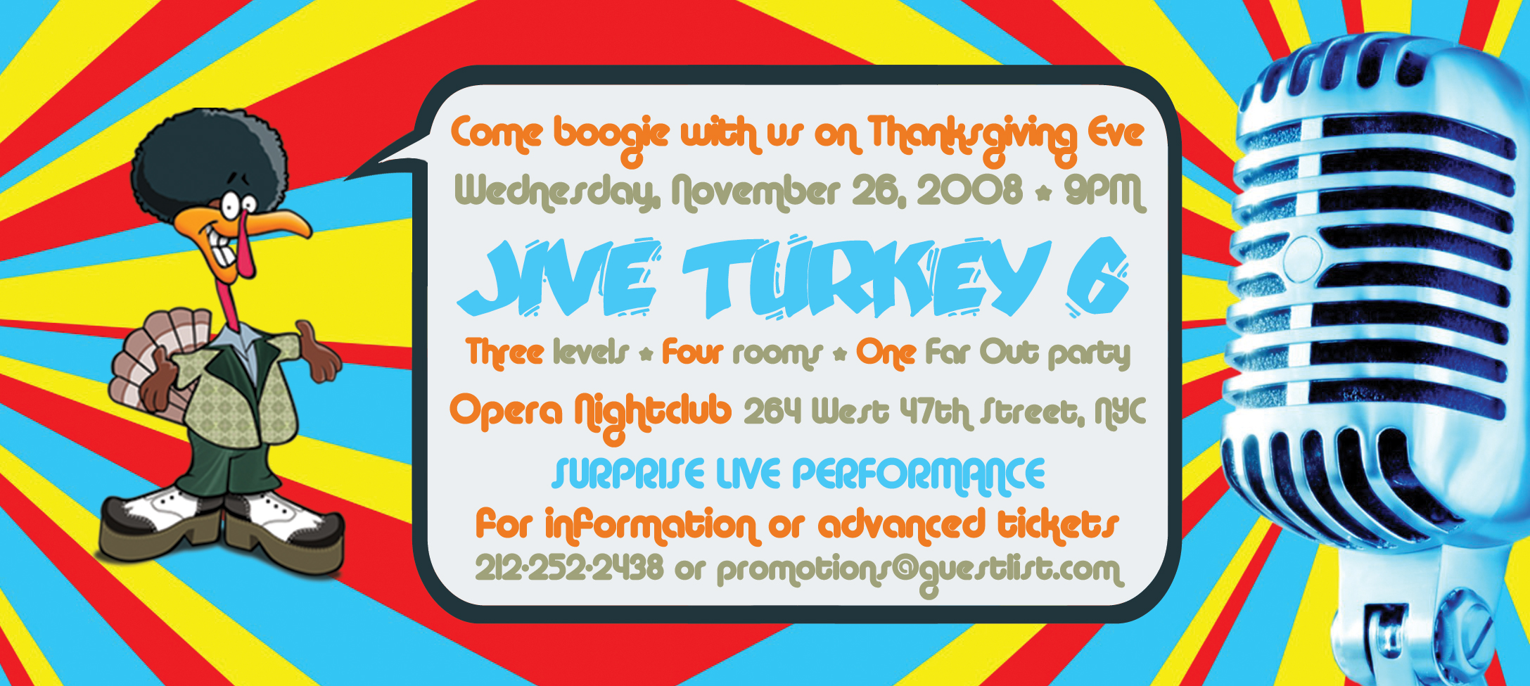 Thanksgiving Eve — Flyer
