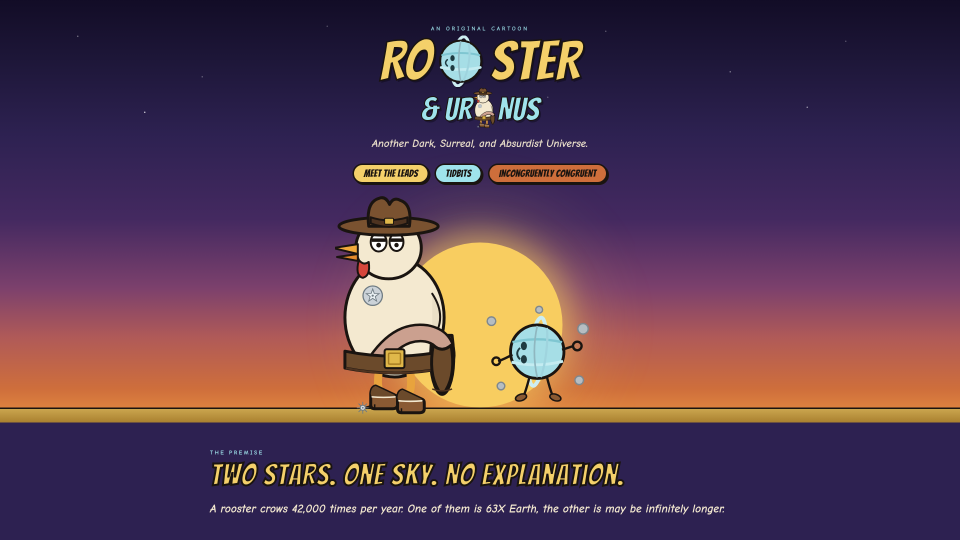 Rooster & Uranus Animated Series